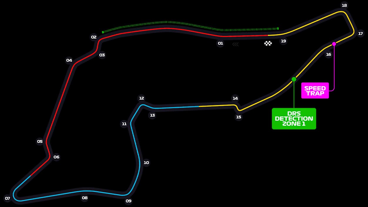 Mapa de Autodromo Internazionale Enzo e Dino Ferrari
